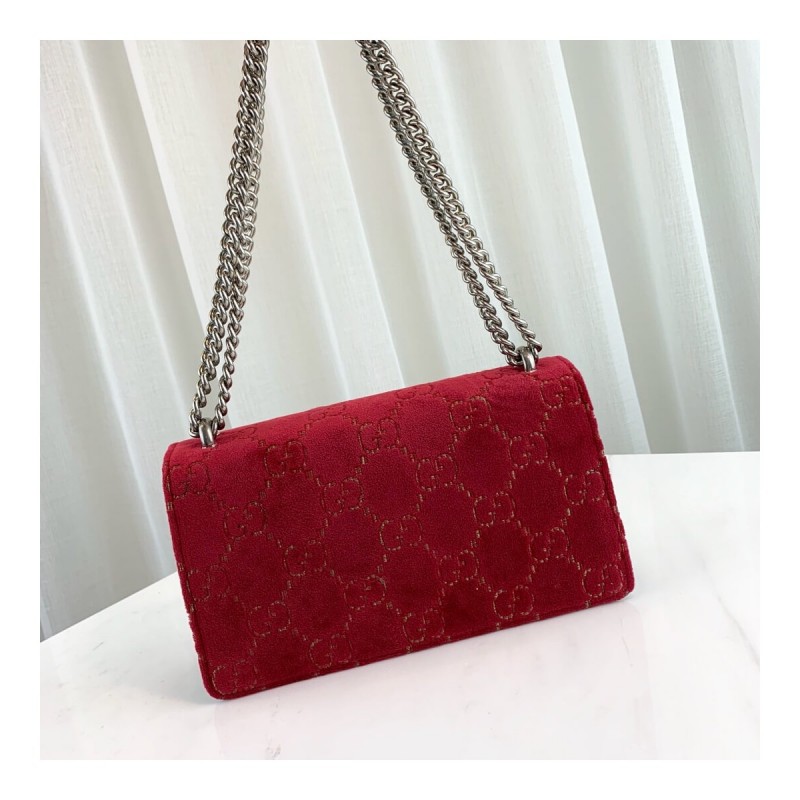 Gucci Dionysus GG Velvet Small Shoulder Bag 499623