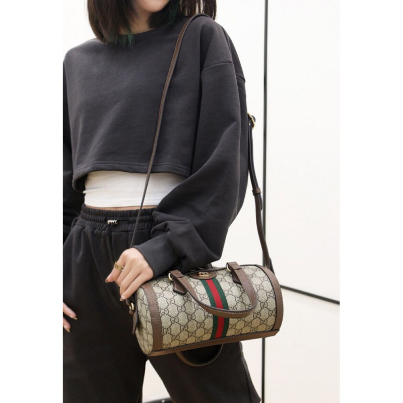 Gucci Ophidia GG Small Boston Bag 602577