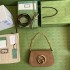 Gucci Blondie shoulder bag in brown suede ‎699268 17IPG 2539
