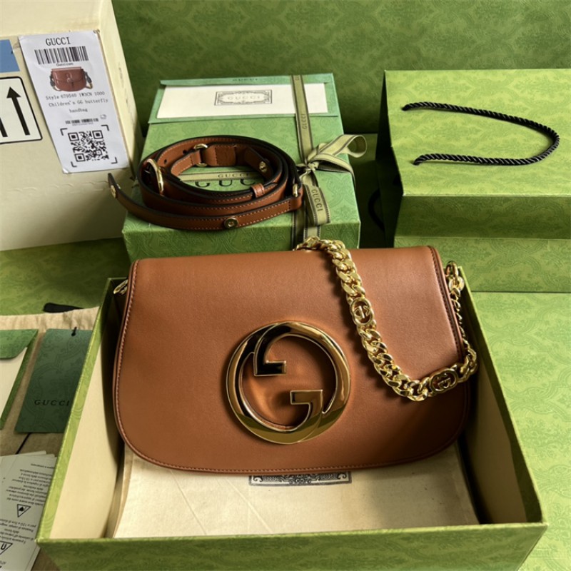 Gucci Blondie shoulder bag in Cuir leather ‎699268 UXX0G 2535