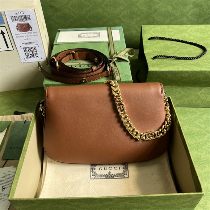 Gucci Blondie shoulder bag in Cuir leather ‎699268 UXX0G 2535