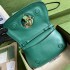 Gucci Blondie shoulder bag in emerald green leather ‎699268 UXX0G 3120