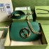 Gucci Blondie shoulder bag in emerald green leather ‎699268 UXX0G 3120