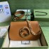 Gucci Blondie shoulder bag in light brown leather ‎‎699268 UXX0G 8351