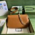 Gucci Blondie shoulder bag in light brown leather ‎‎699268 UXX0G 8351