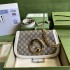 Gucci Blondie shoulder bag in beige and ebony Supreme  699268