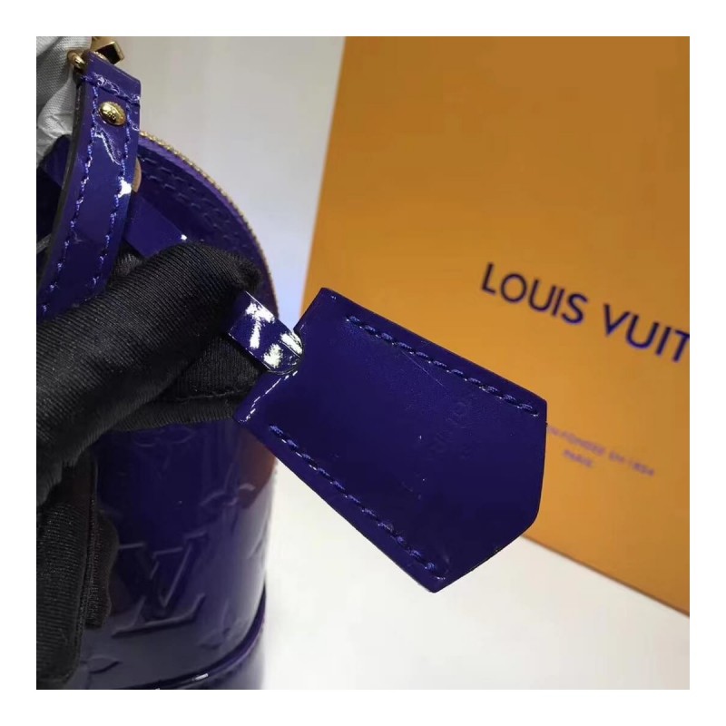 Louis Vuitton Monogram Vernis Alma BB M50415