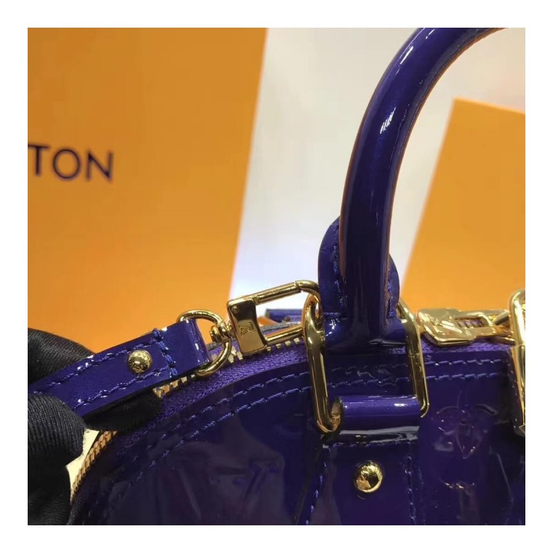 Louis Vuitton Monogram Vernis Alma BB M50415