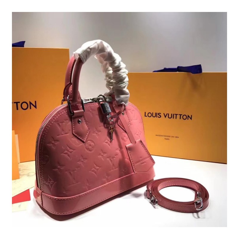 Louis Vuitton Monogram Vernis Alma BB M50415