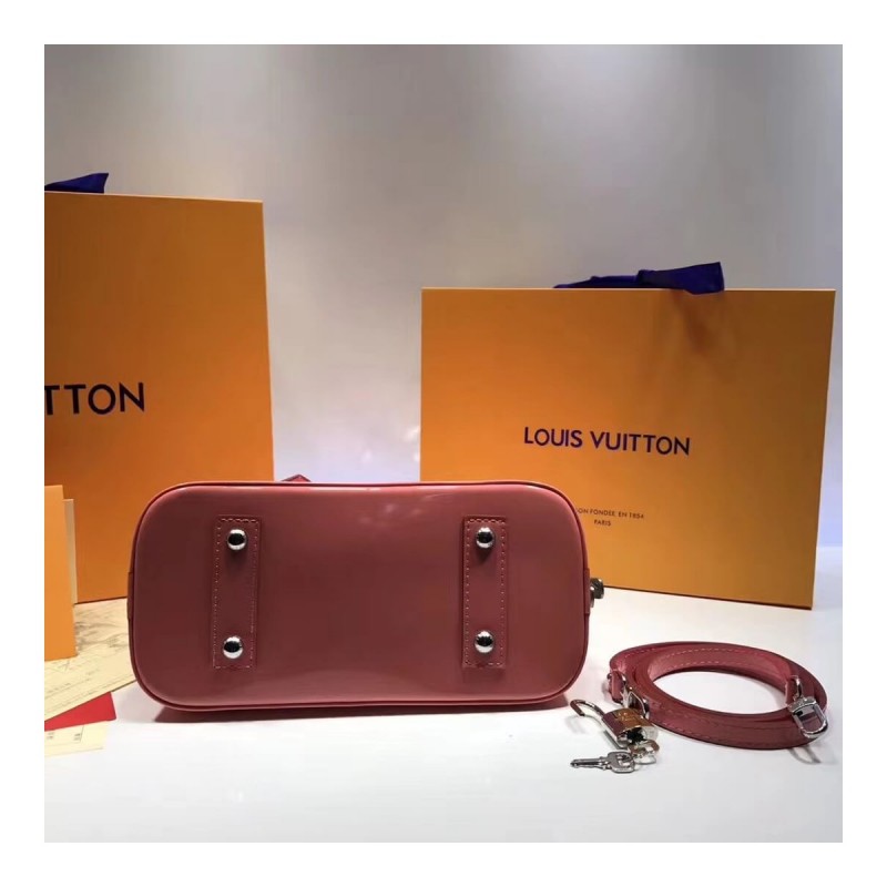 Louis Vuitton Monogram Vernis Alma BB M50415