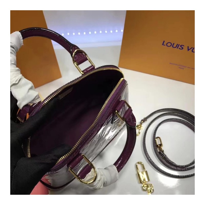Louis Vuitton Monogram Vernis Alma BB M50415