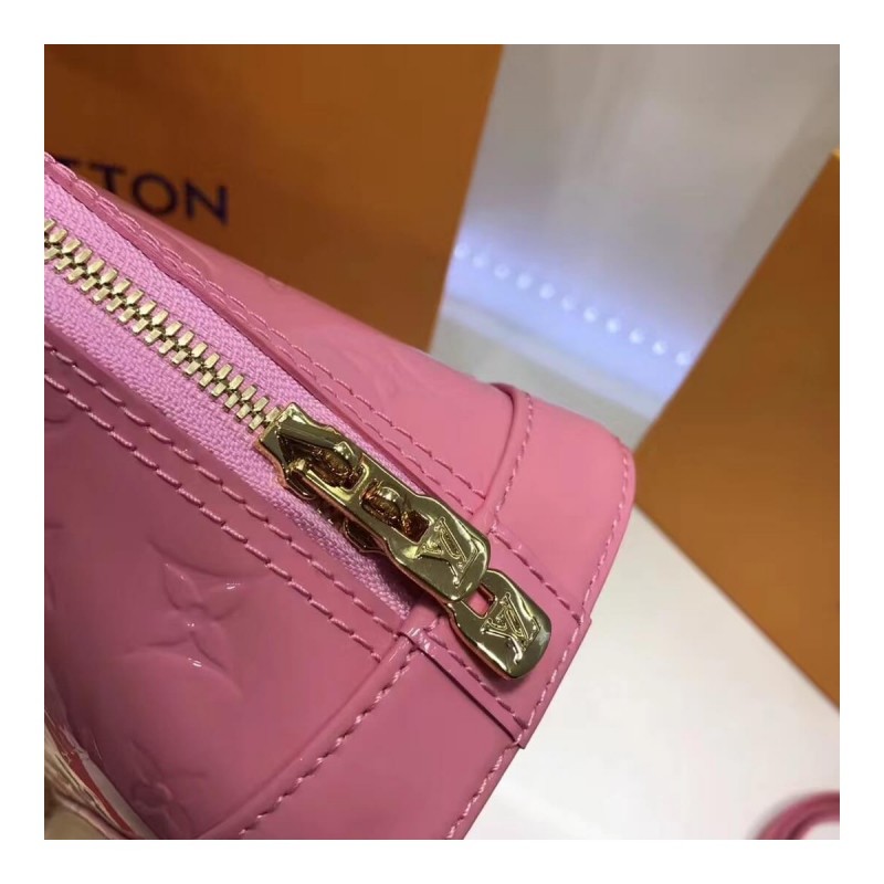 Louis Vuitton Monogram Vernis Alma BB M50415