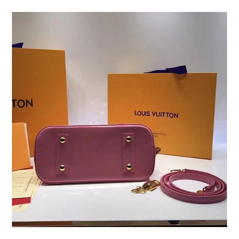 Louis Vuitton Monogram Vernis Alma BB M50415