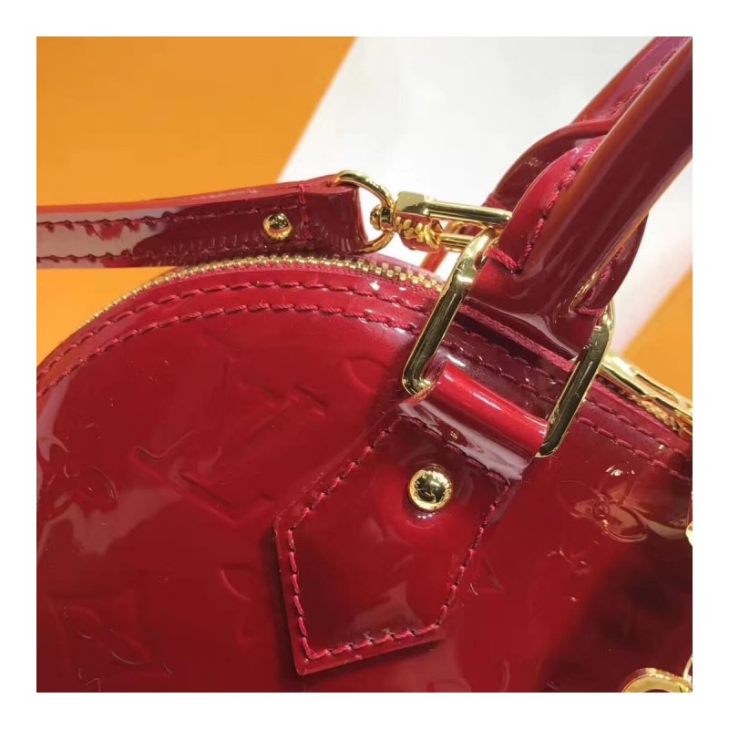 Louis Vuitton Monogram Vernis Alma BB M50415