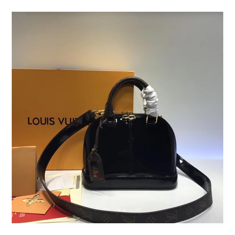 Louis Vuitton Patent Leather Alma BB M54785