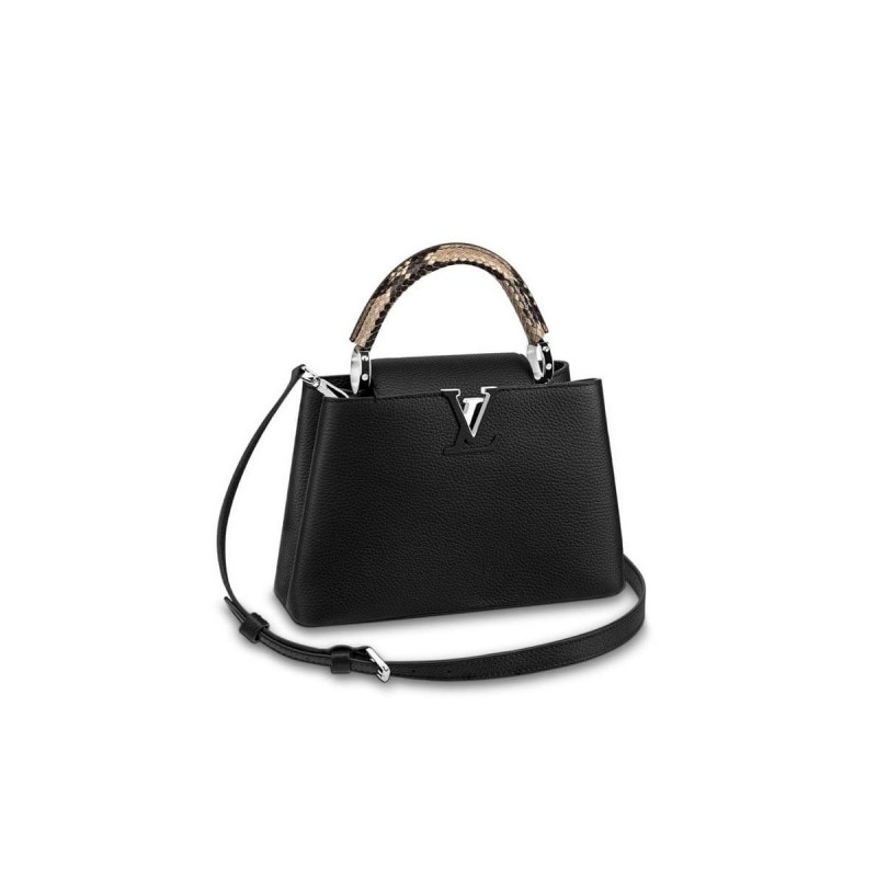 Louis Vuitton Taurillon Leather And Python Capucines BB N92039