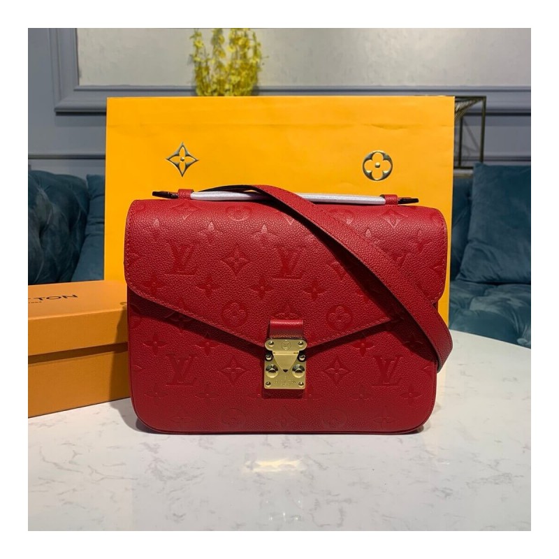 Louis Vuitton Monogram Empreinte Leather Pochette Métis M41487 M44881