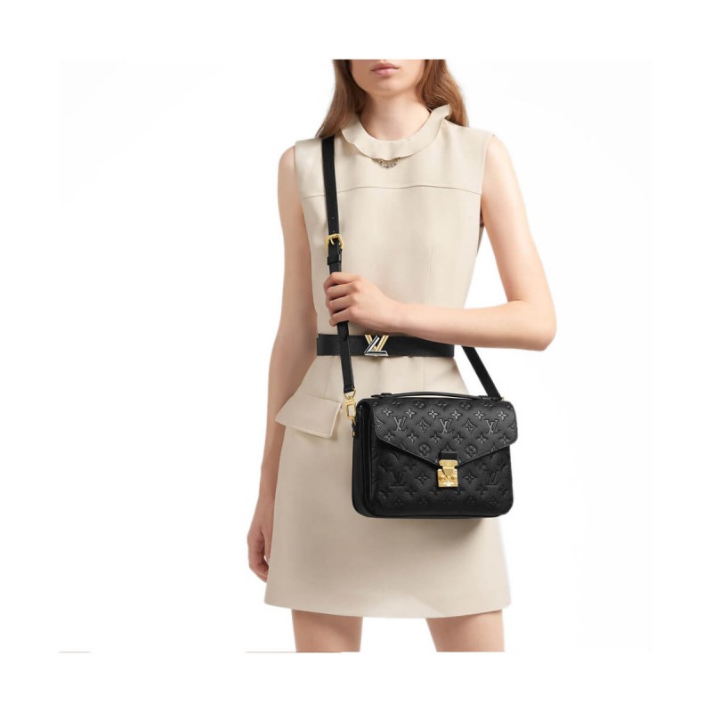 Louis Vuitton Monogram Empreinte Leather Pochette Métis M41487 M44881