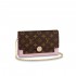 Louis Vuitton Monogram Canvas Flore Chain Wallet M67404 M67405