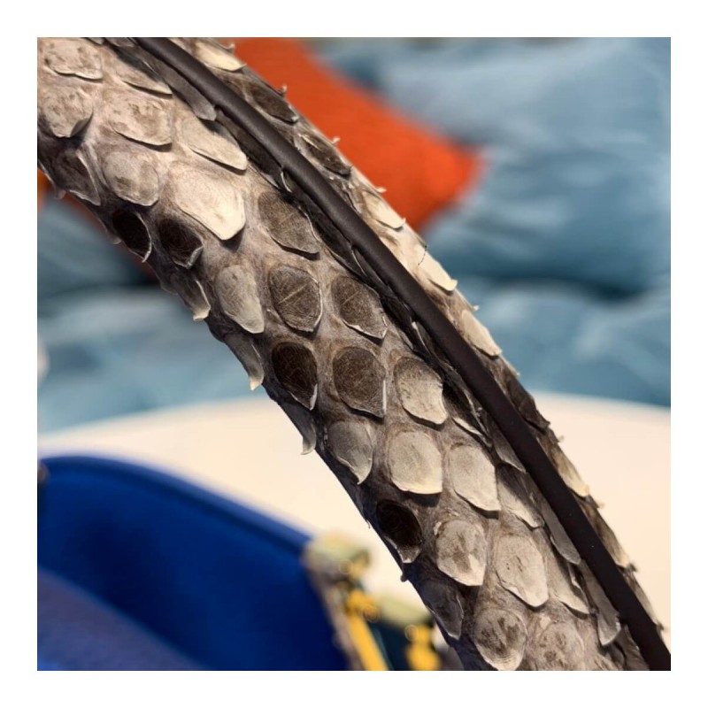 Louis Vuitton Taurillon and Python-skin Capucines BB N98387 N97980