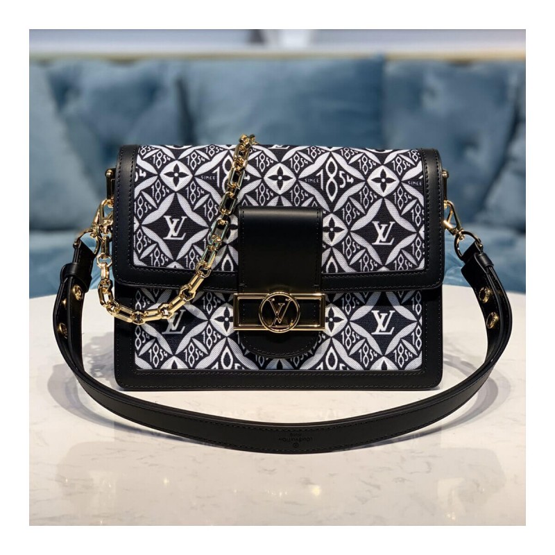 Louis Vuitton Denim Dauphine MM M57211