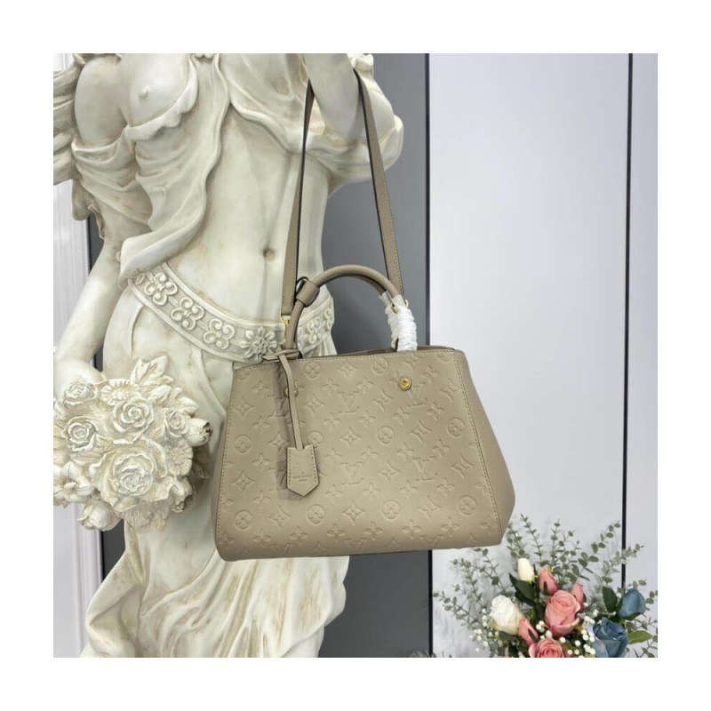 Louis Vuitton Monogram Empreinte Leather Montaigne MM M41048