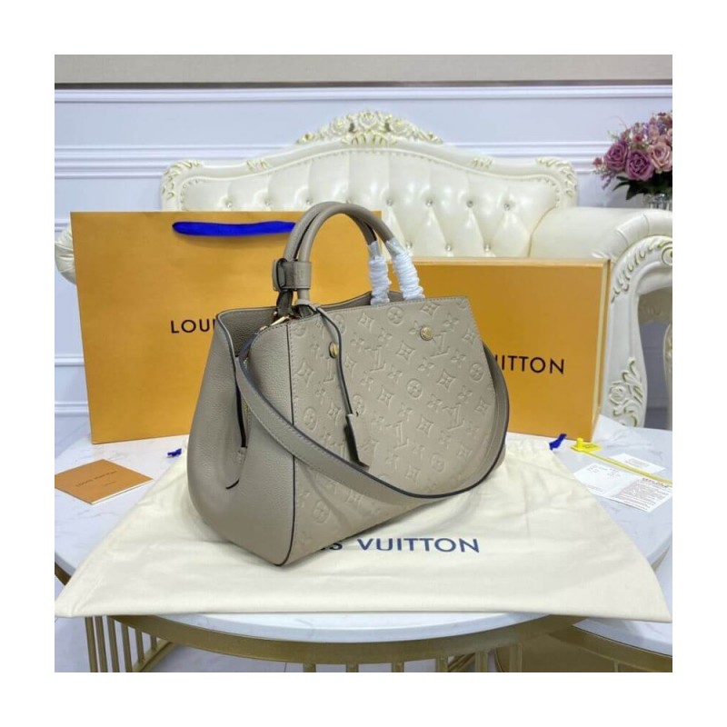 Louis Vuitton Monogram Empreinte Leather Montaigne MM M41048