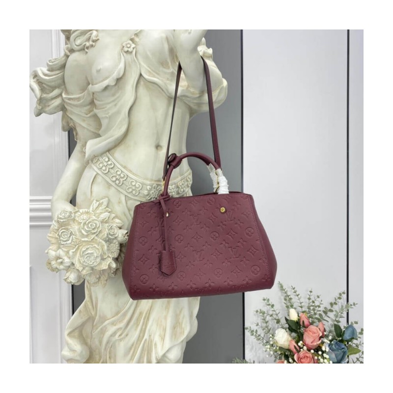 Louis Vuitton Monogram Empreinte Leather Montaigne MM M41048