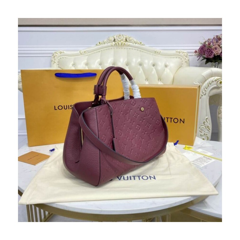 Louis Vuitton Monogram Empreinte Leather Montaigne MM M41048