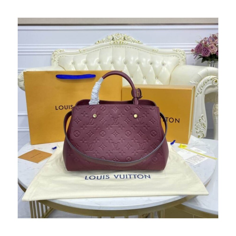 Louis Vuitton Monogram Empreinte Leather Montaigne MM M41048
