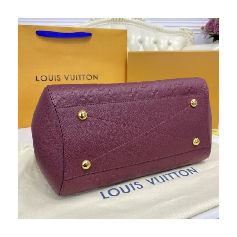 Louis Vuitton Monogram Empreinte Leather Montaigne MM M41048