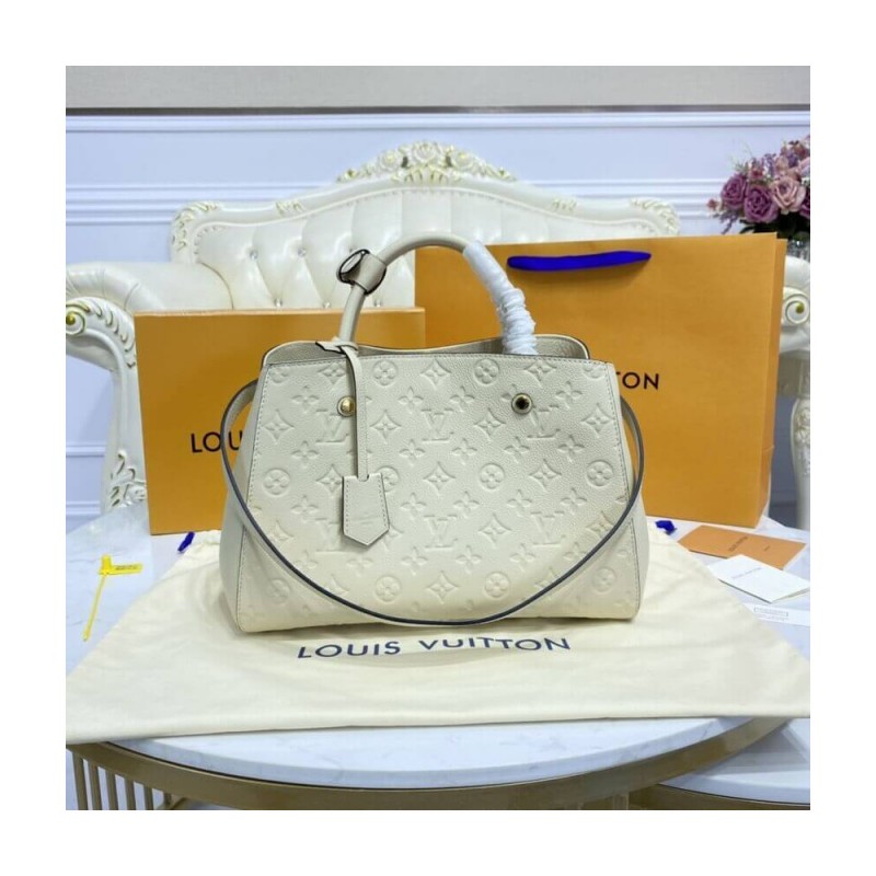 Louis Vuitton Monogram Empreinte Leather Montaigne MM M41048