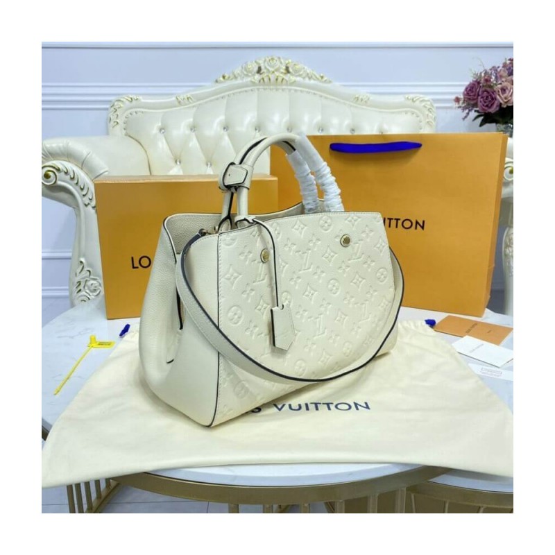 Louis Vuitton Monogram Empreinte Leather Montaigne MM M41048