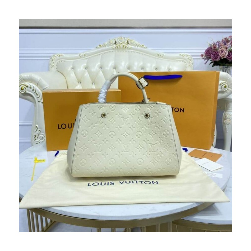 Louis Vuitton Monogram Empreinte Leather Montaigne MM M41048