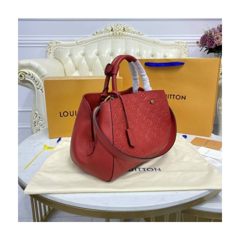 Louis Vuitton Monogram Empreinte Leather Montaigne MM M41048