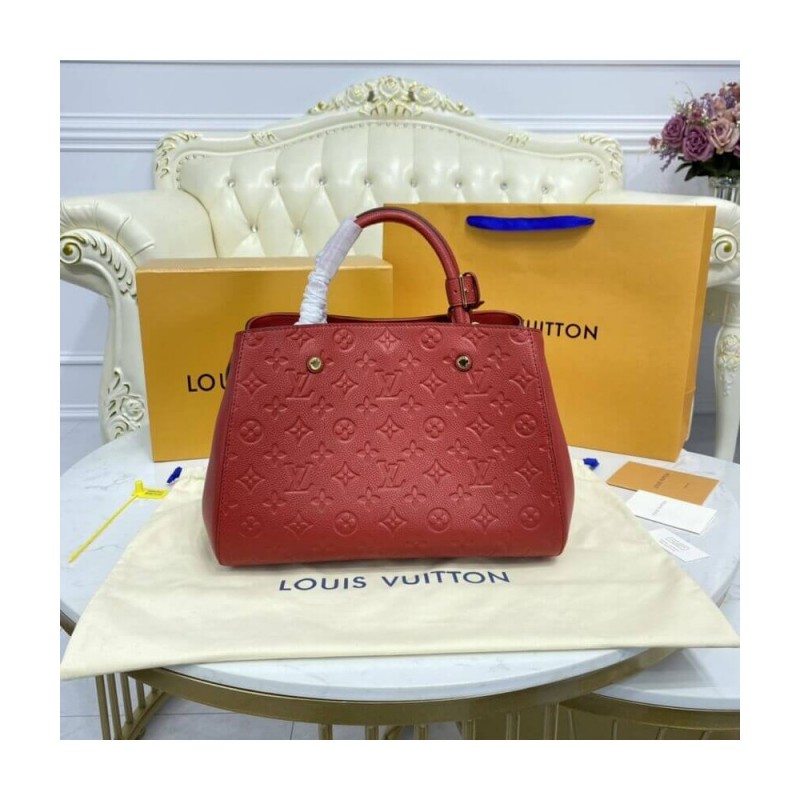 Louis Vuitton Monogram Empreinte Leather Montaigne MM M41048