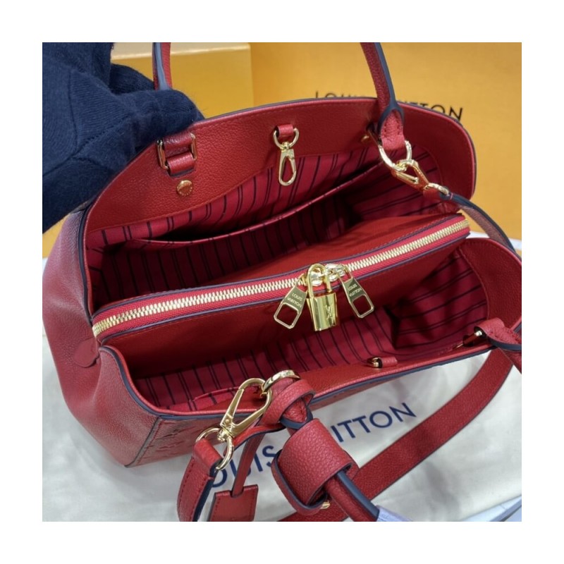 Louis Vuitton Monogram Empreinte Leather Montaigne MM M41048