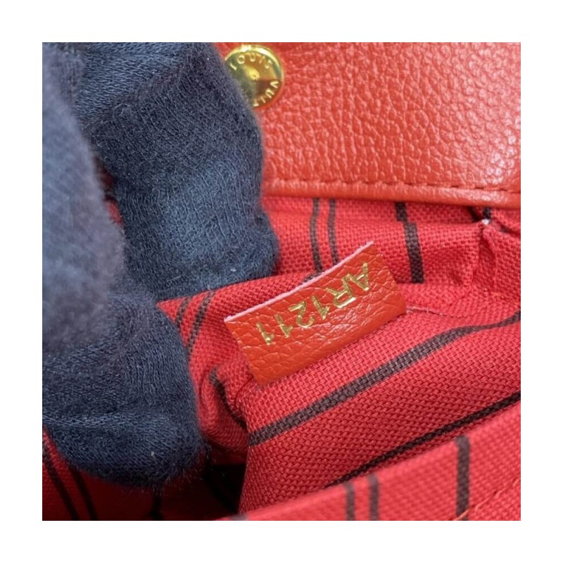 Louis Vuitton Monogram Empreinte Leather Montaigne MM M41048