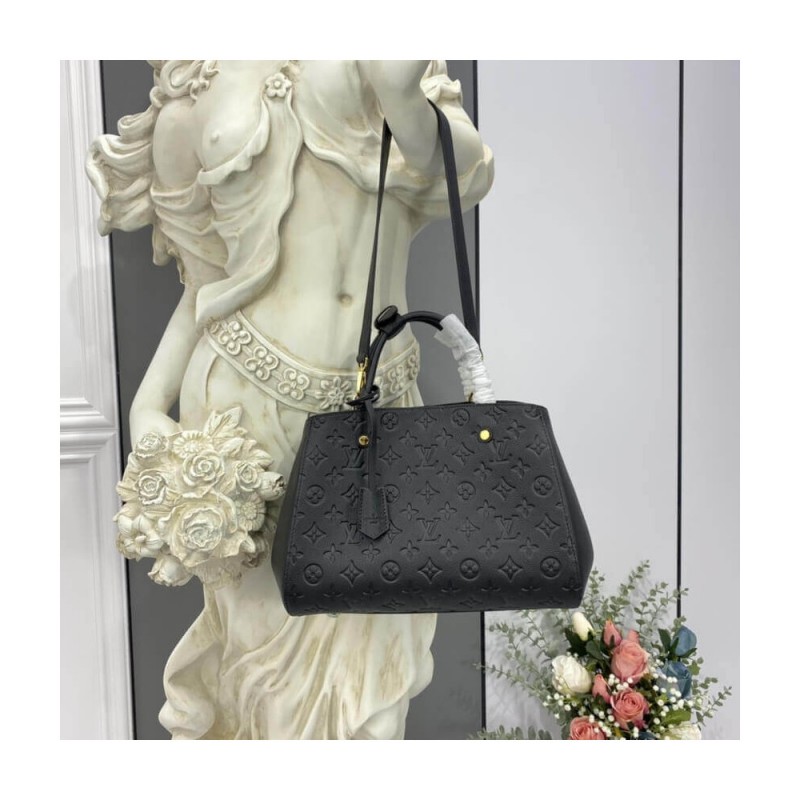 Louis Vuitton Monogram Empreinte Leather Montaigne MM M41048