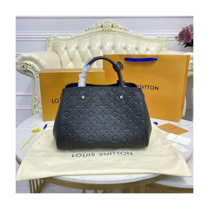 Louis Vuitton Monogram Empreinte Leather Montaigne MM M41048