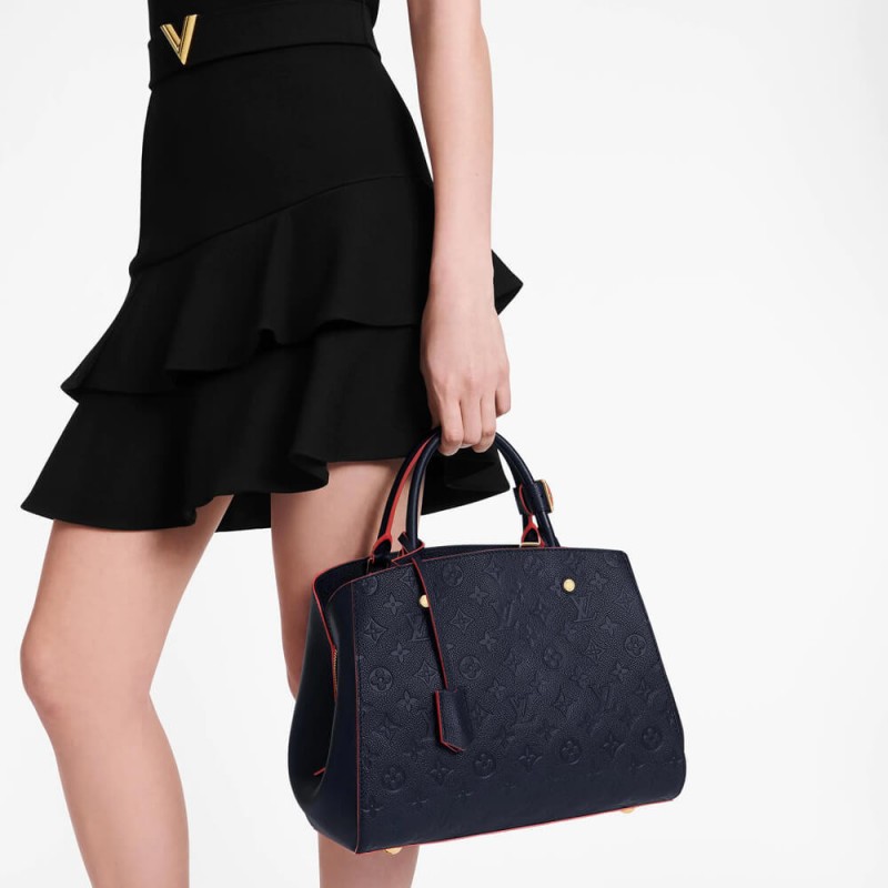 Louis Vuitton Monogram Empreinte Leather Montaigne MM M41048