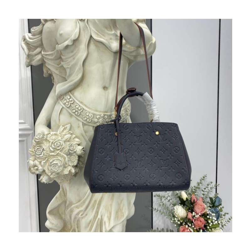 Louis Vuitton Monogram Empreinte Leather Montaigne MM M41048