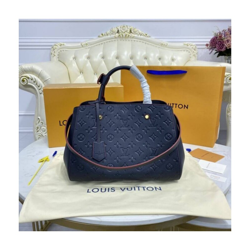 Louis Vuitton Monogram Empreinte Leather Montaigne MM M41048