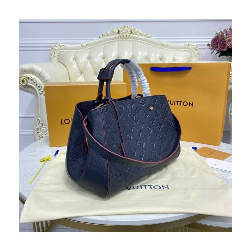 Louis Vuitton Monogram Empreinte Leather Montaigne MM M41048