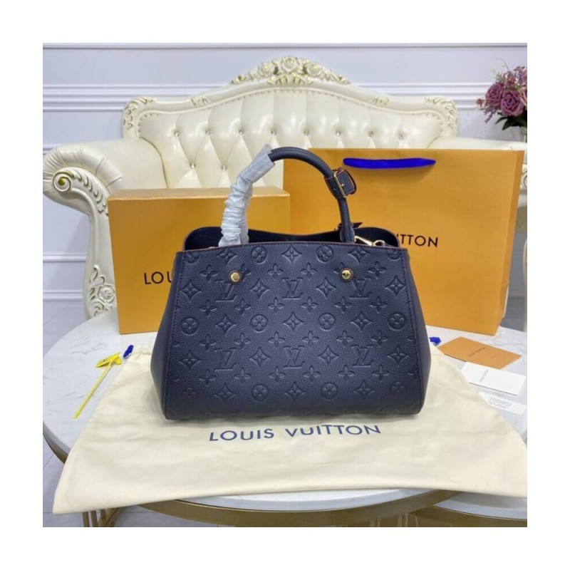 Louis Vuitton Monogram Empreinte Leather Montaigne MM M41048