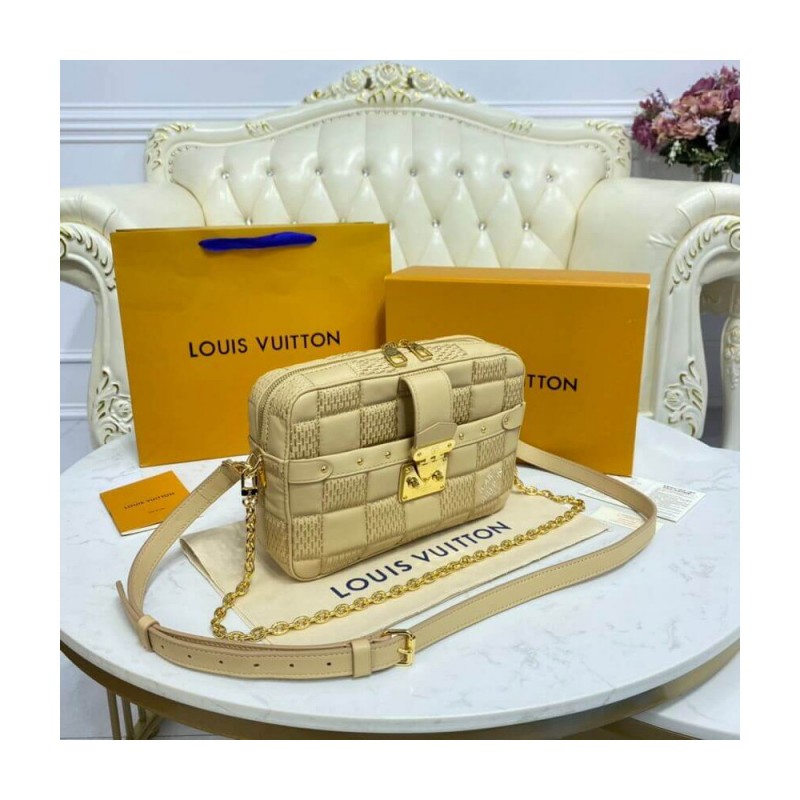 Louis Vuitton Damier Quilt Lambskin Troca MM M59111 M59114