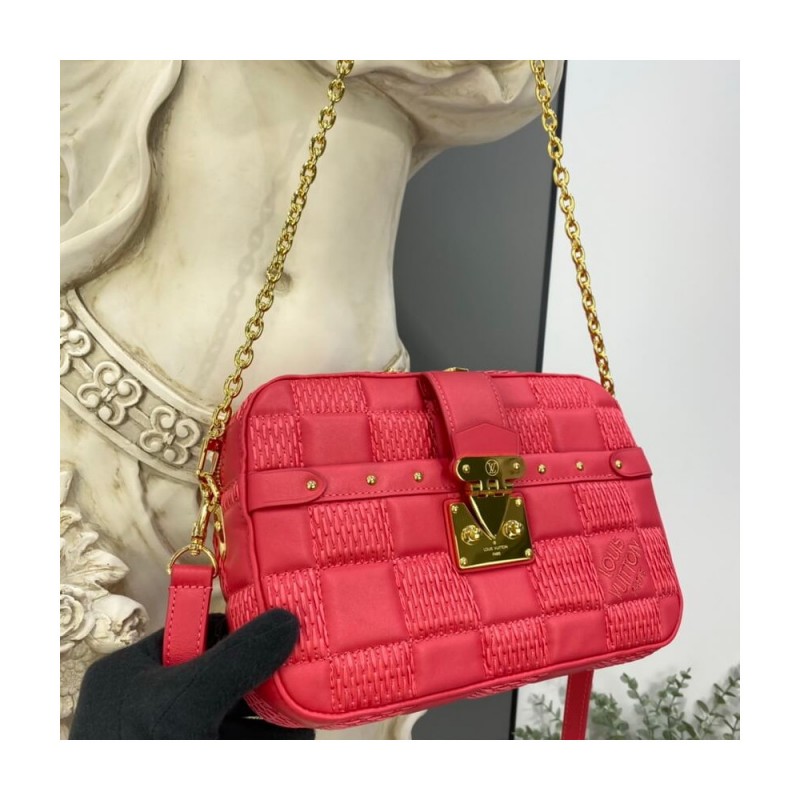 Louis Vuitton Damier Quilt Lambskin Troca MM M59111 M59114