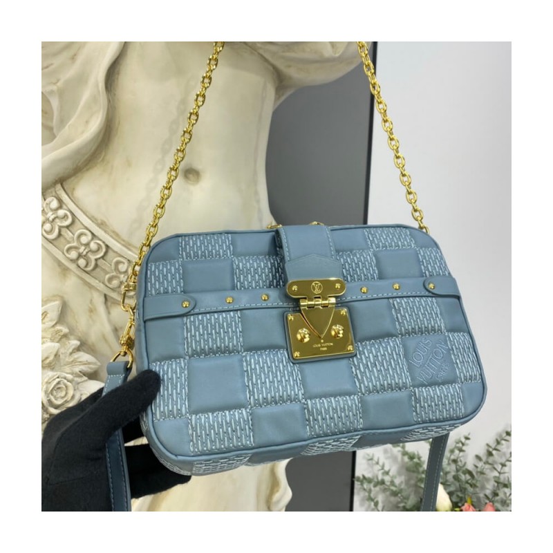 Louis Vuitton Damier Quilt Lambskin Troca MM M59111 M59114