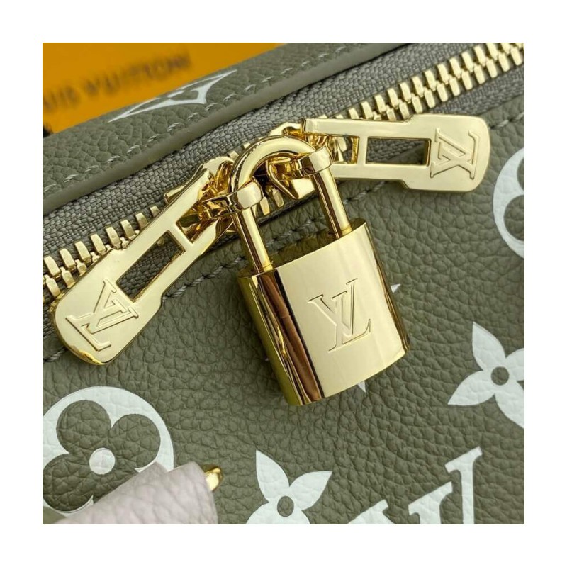 Louis Vuitton Monogram Empreinte Leather Speedy Bandouliere 20 M46118 M46088