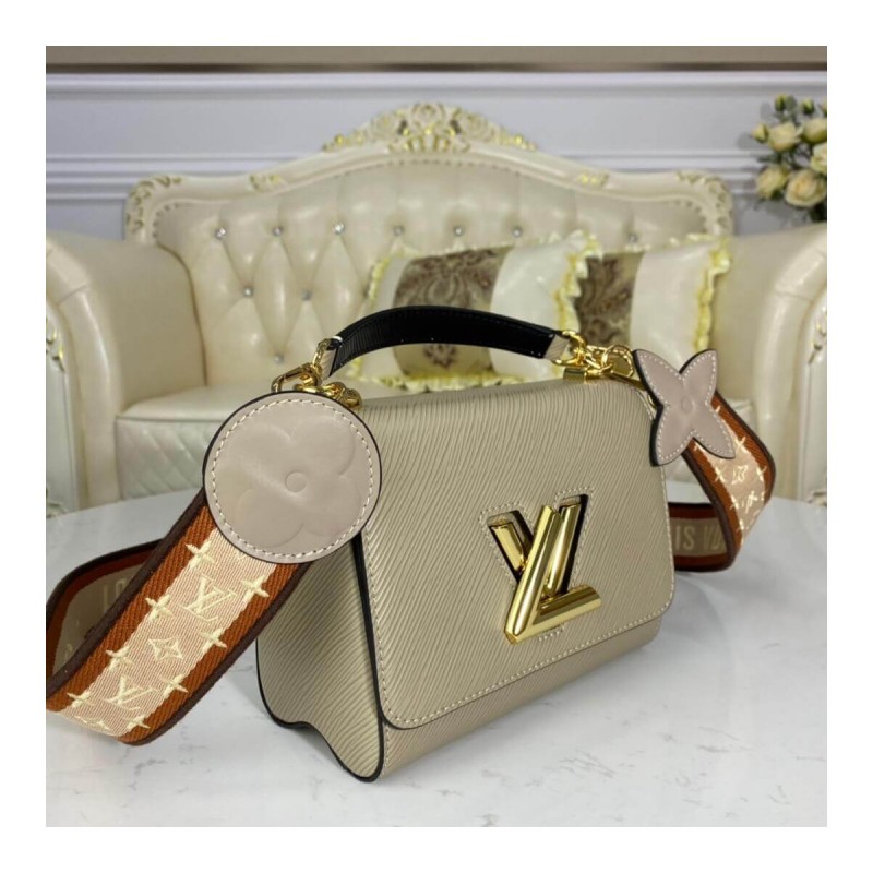 Louis Vuitton Wide Embroidered Strap Twist PM M57049
